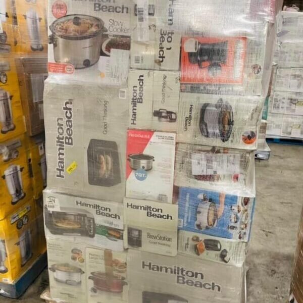 Great Bulk Hamilton Beach Truckload 28 Pallets Available